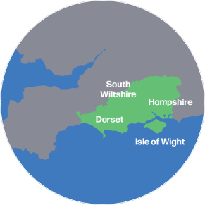 Wessex Health Partners area covered